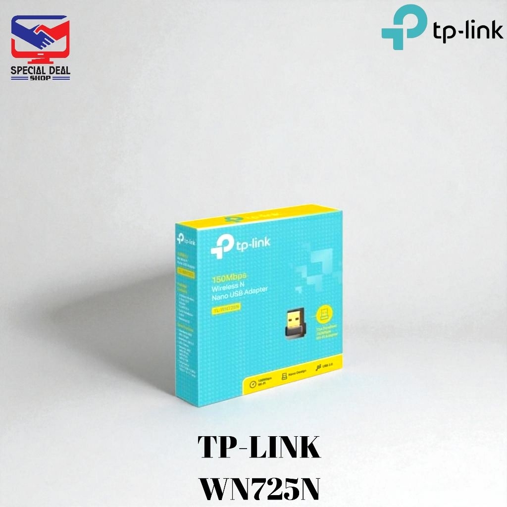 TP-Link TL-WN725N | USB WiFi Adapter | WiFi Receiver | 150Mbps Wireless N | Dongle | Laptop PC MAC