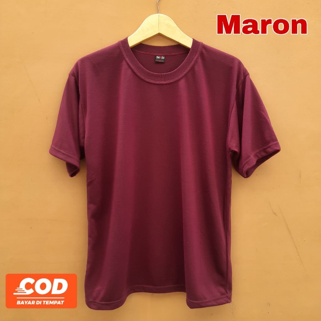 Kaos polos basahan proyek tani kerja lengan pendek