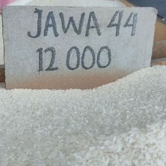 

(BERAS JAWA, Merk 44) perliter dan perkilo