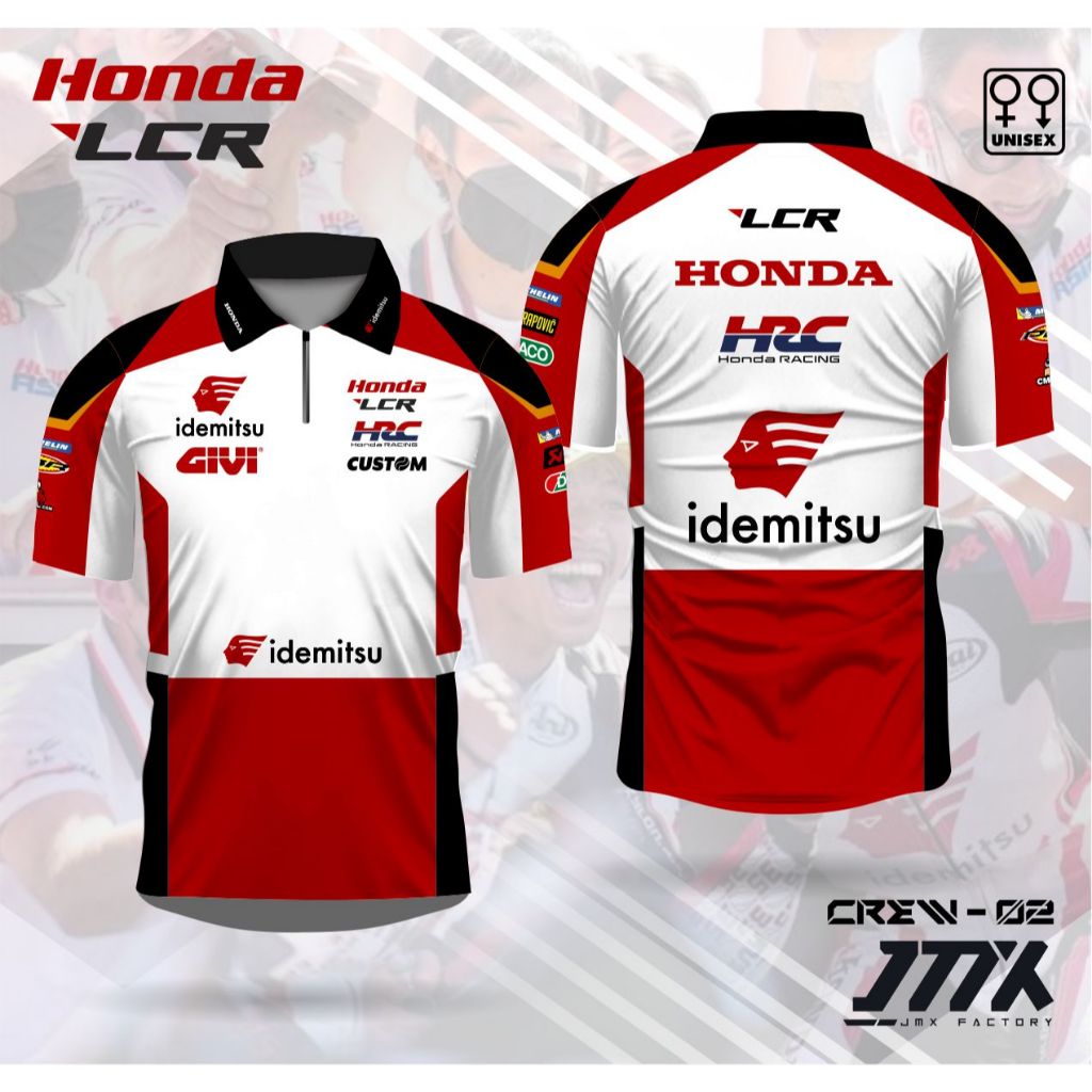 jersey crew motogp honda idemitsu kaos motogp 2025 kaos jersey racing crew honda idemitsu