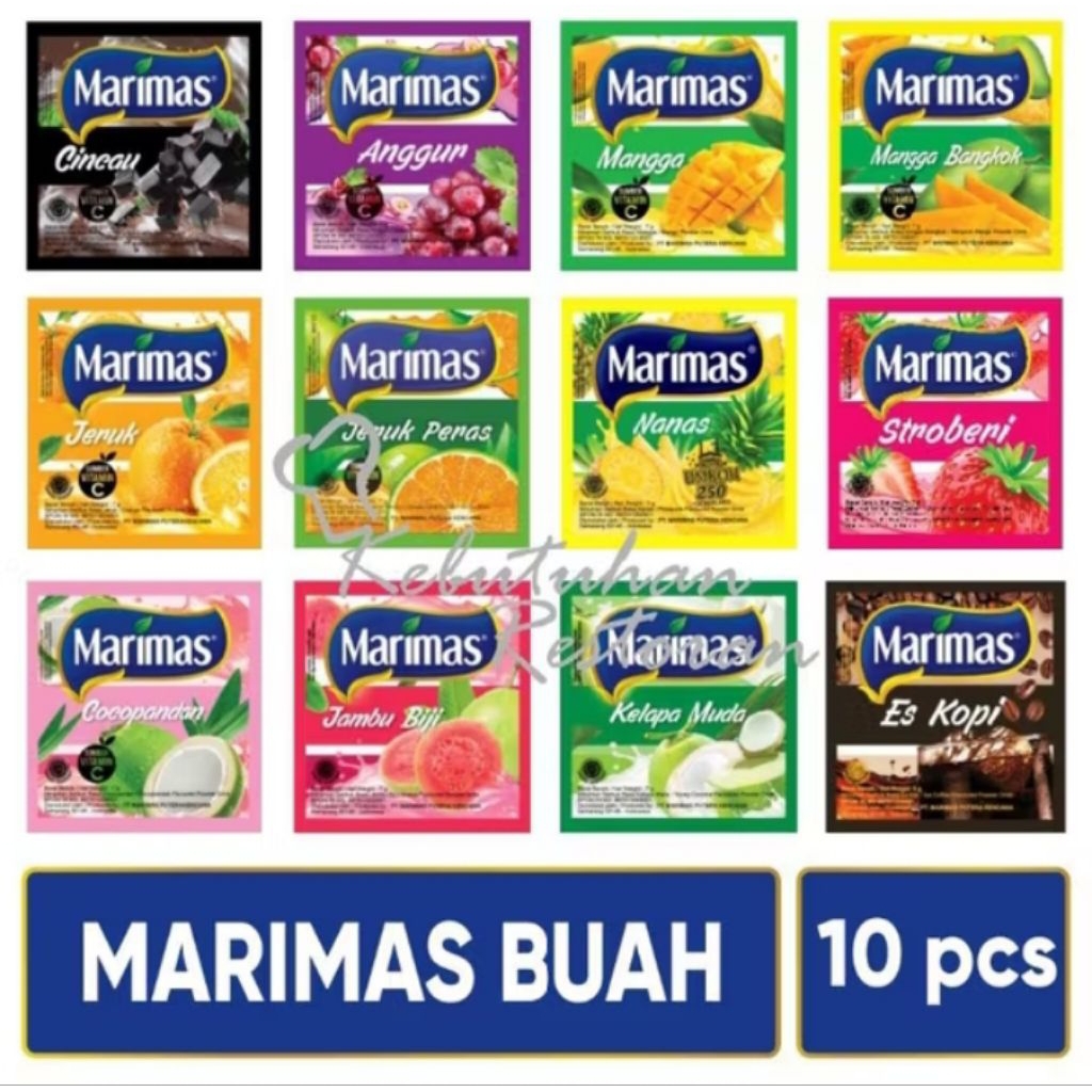 

Marimas Renceng (isi 10 sachets) All Varians
