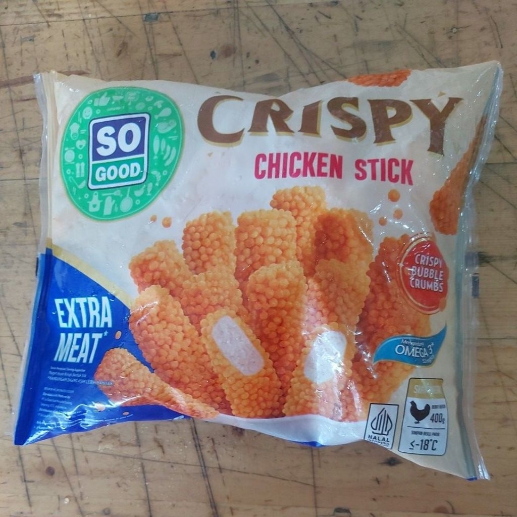

SO GOOD CRISPY CHICKEN STICK 400GR