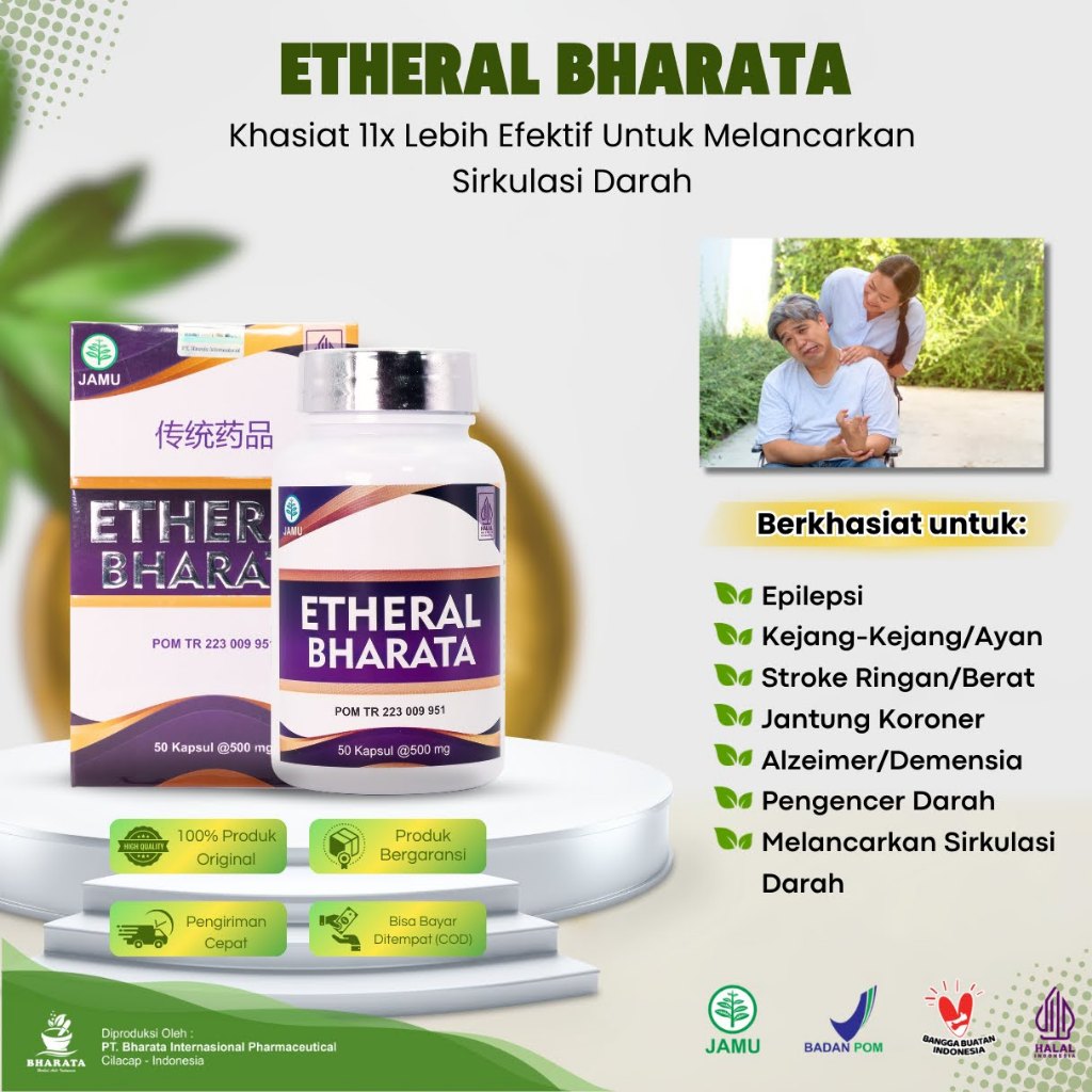 Etheral Bharata Obat Epilepsi Herbal – Atasi Kejang & Gangguan Saraf - Etheral Bharata – Obat Herbal