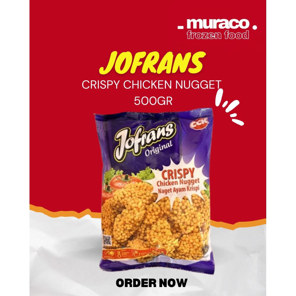 

Jofrans Nugget Crispy 500gr
