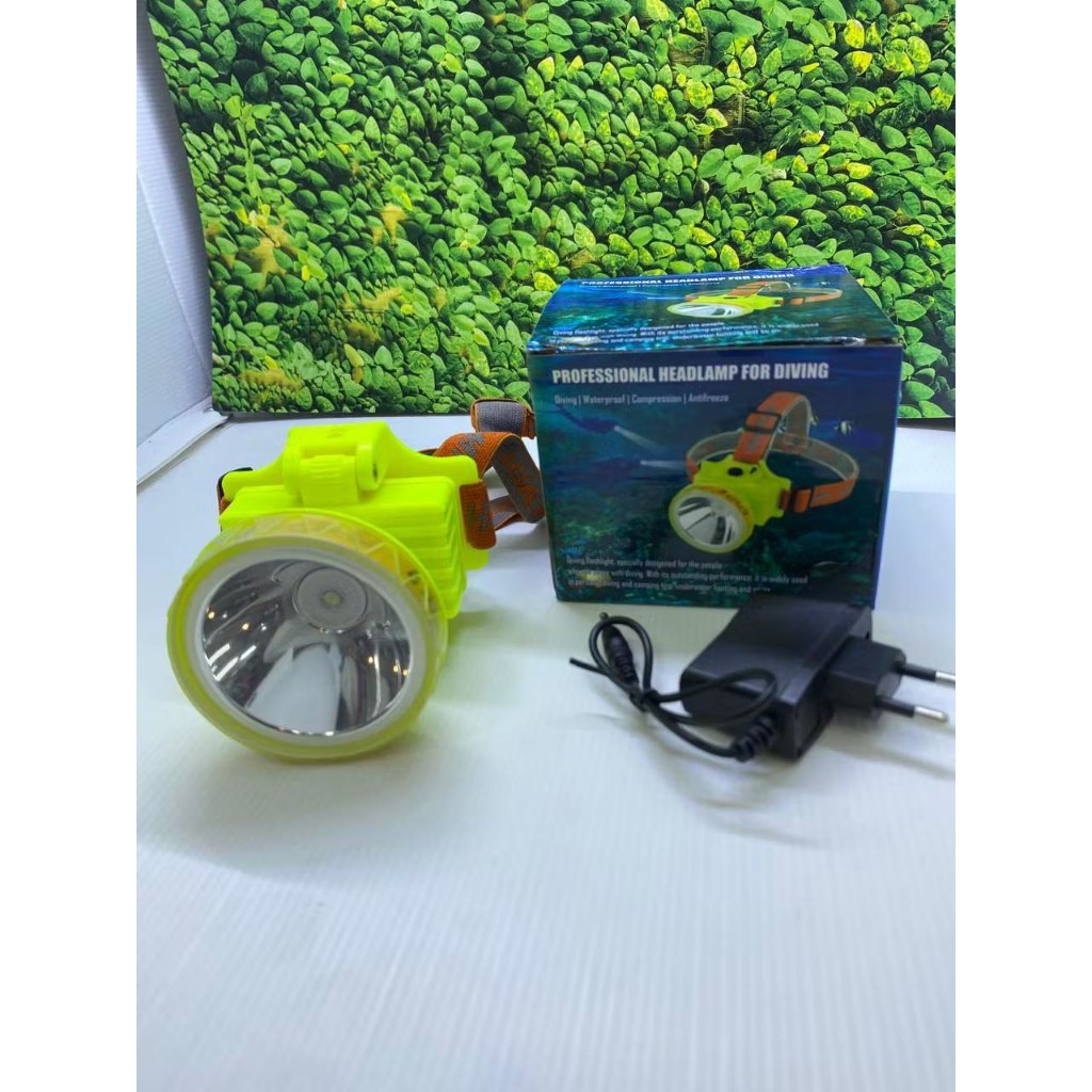 Produk Baru Senter Kepala Selam LED XQ-136 / Senter Kepala Selam Senter  50Watt Hi Tech LED Super Te