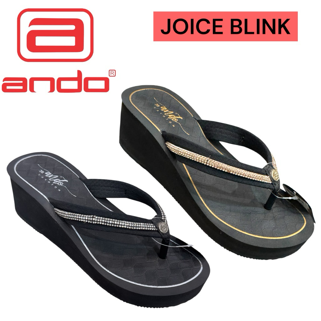 SANDAL ANDO JOICE BLINK SANDAL WANITA WEDGES JAPIT