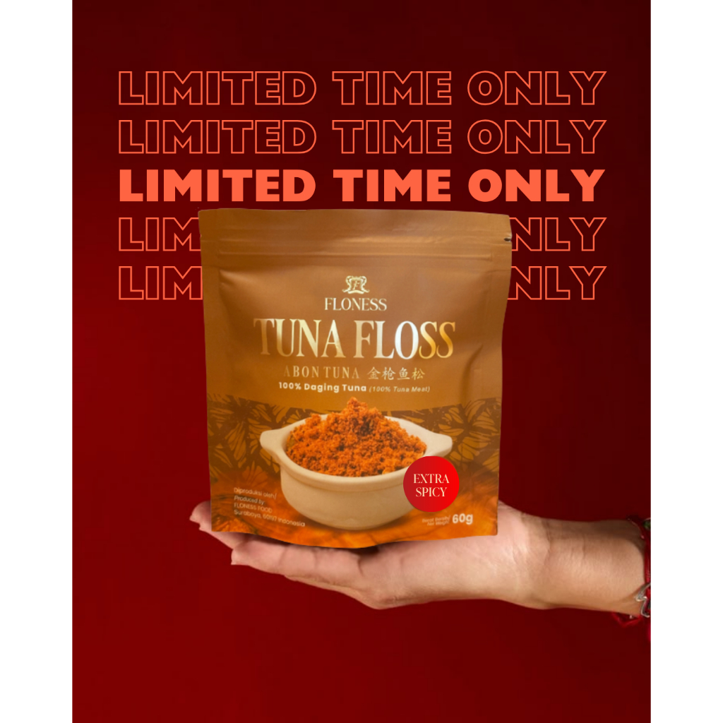 

Abon Ikan Tuna Floness - Extra Spicy (Limited Edition)