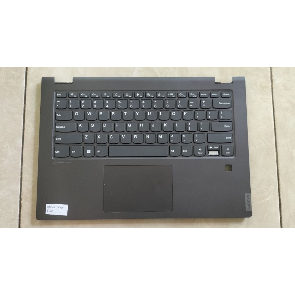 Casing keyboard /top case/palmrest/frame keyboard Lenovo Yoga 530