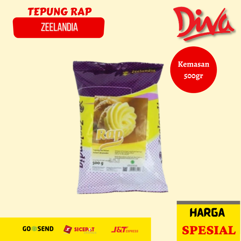 

Tepung Rap Zeelandia | Tepung Rap Custard Original 500gr
