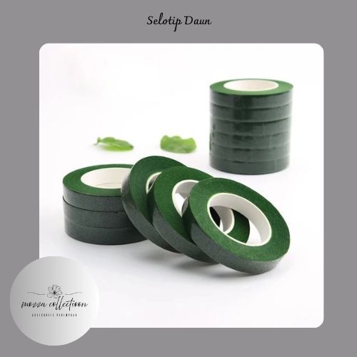 

Floral Tape / Flower Tape / Selotip Daun 10 dan 20 yard 30 yard
