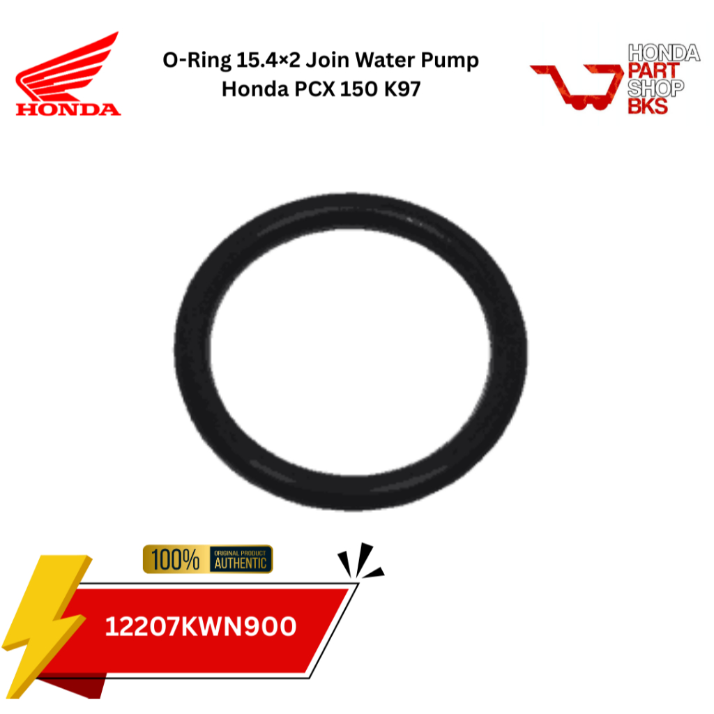 12207KWN900 O-Ring 15.4×2 Join Water Pump Honda PCX 150 K97