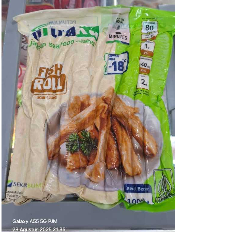 

mitraku fis roll 1kg [ ikan gulung ]