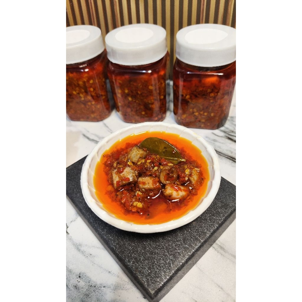 

Sambel Cumi Asin Pedes Gurih Bikin Nagih Fresh - 200ml