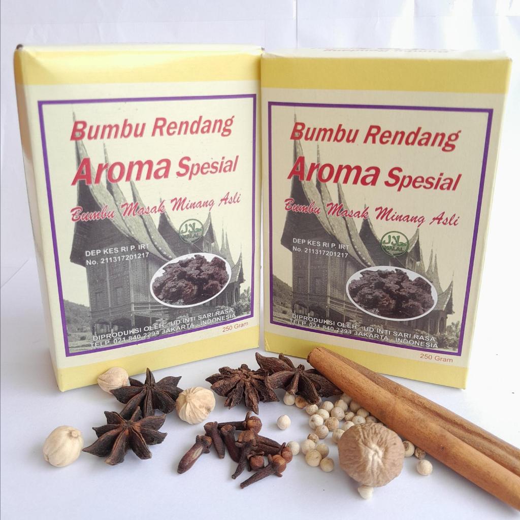 

Bumbu Rendang Aroma Spesial / Bumbu Masak Minang Asli