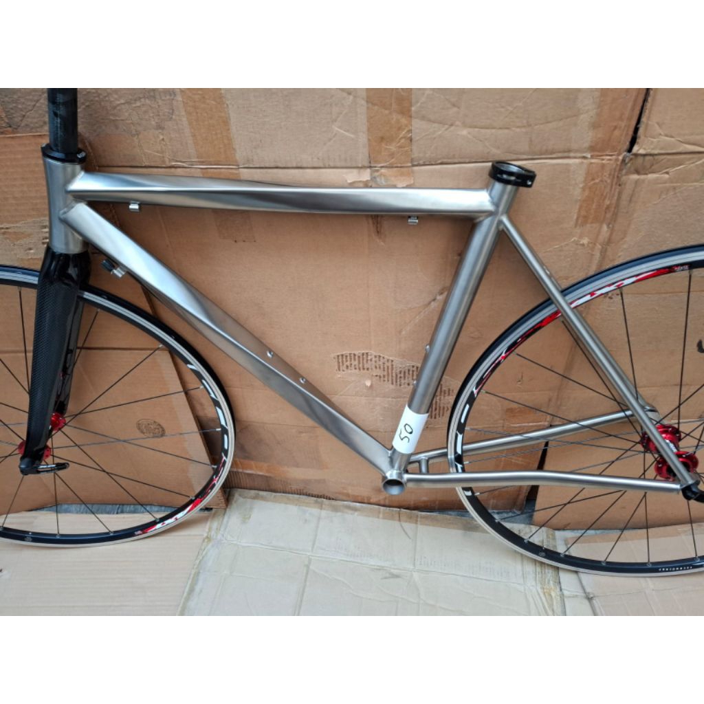 Frameset TITANIUM ORIGINAL Roadbike model LYNSKEY rimbrake size 50