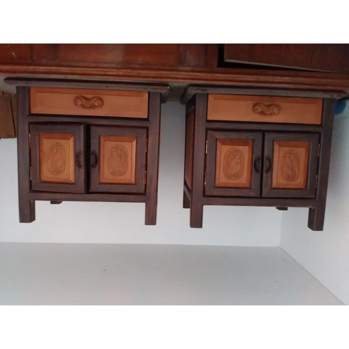 Nakas Antik Kayu Jati (SEPASANG)