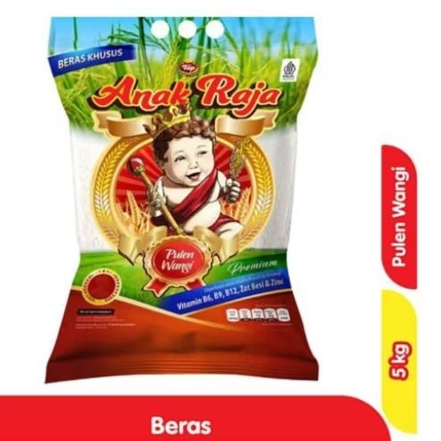 

Beras Anak Raja_Pulen Wangi_5kg_Instan & Sameday
