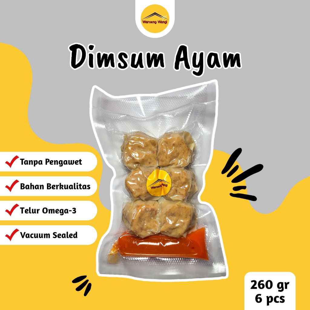 

Dimsum Ayam (Homemade Frozen Food)
