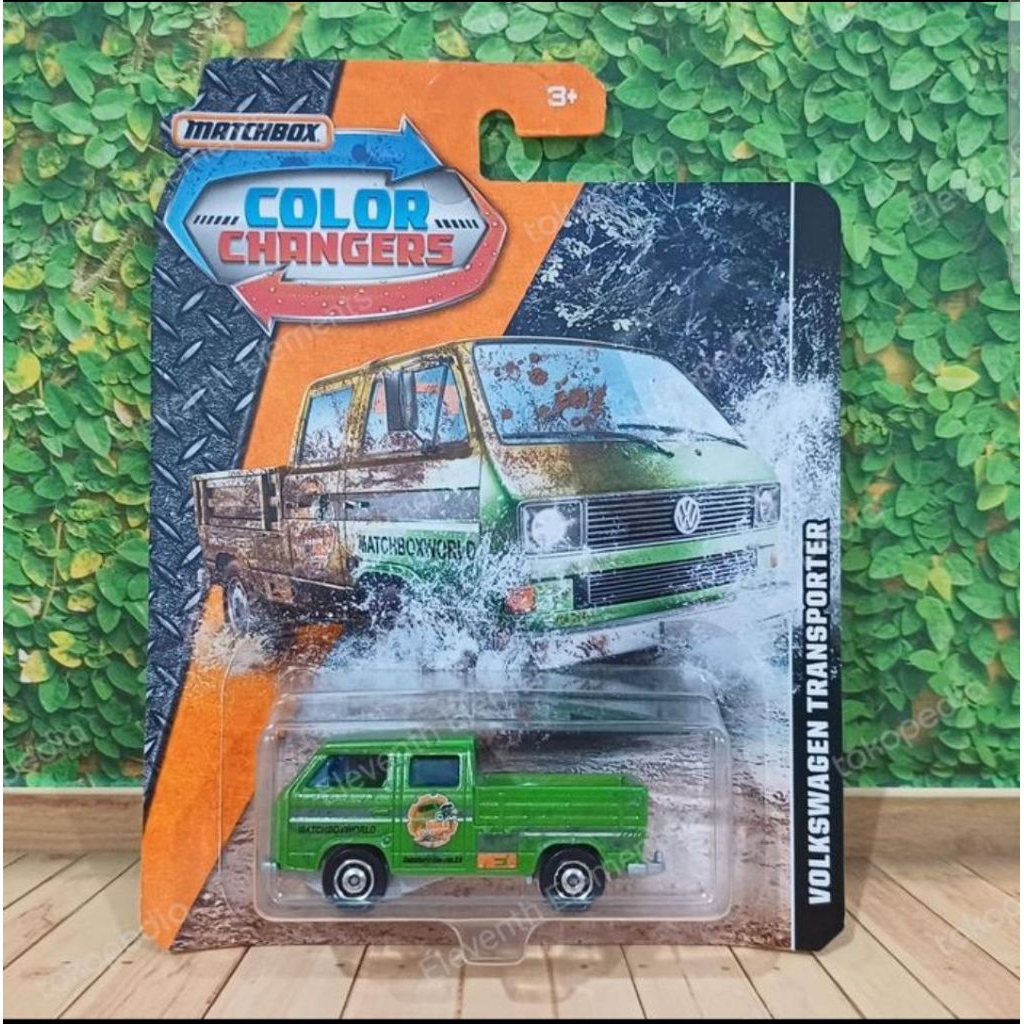 matchbox color changers volkswagen transporter
