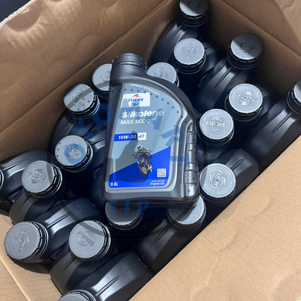 GROSIR Oli Motor Matic FUCHS SILKOLENE MAX SCOOT 10W30 800ml Oli motor