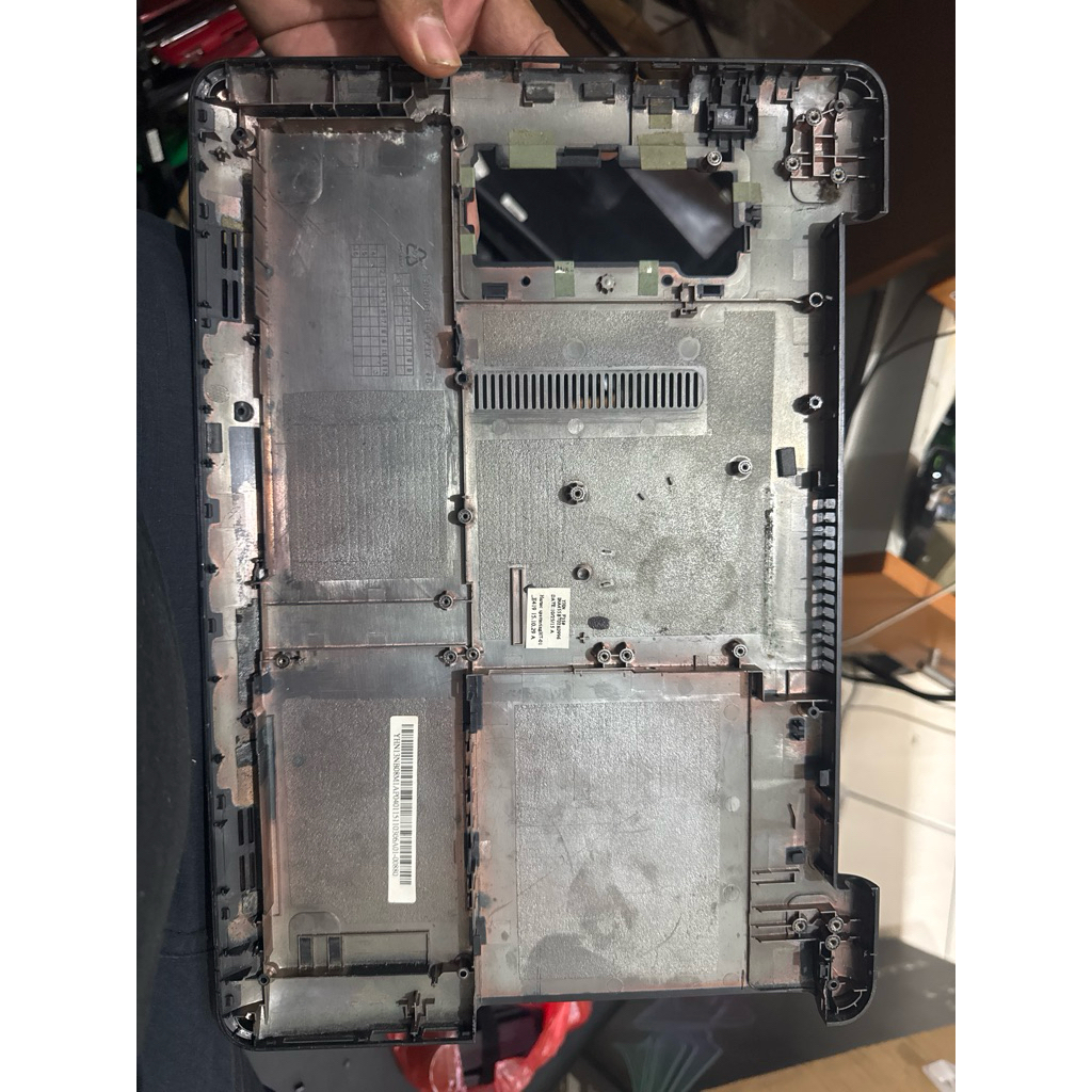 casing bawah Asus A455L X455L kokoh dudukan baut ok
