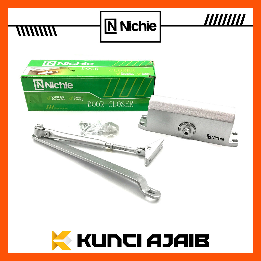 NICHIE Door Closer - Penutup Penahan Pintu Otomatis Hold Open Close