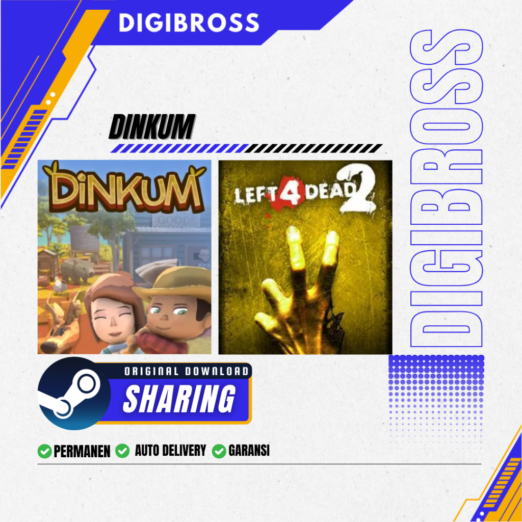 [BONUS GAME RANDOM] Dinkum (Sharing With Left 4 Dead 2) / AUTO DELIVERY / STEAM / Game PC / Games Co