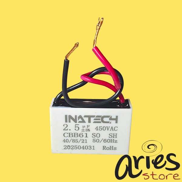 CAPASITOR KOTAK INATECH 2.5uf 450v CAPASITOR 2.5uf 450v