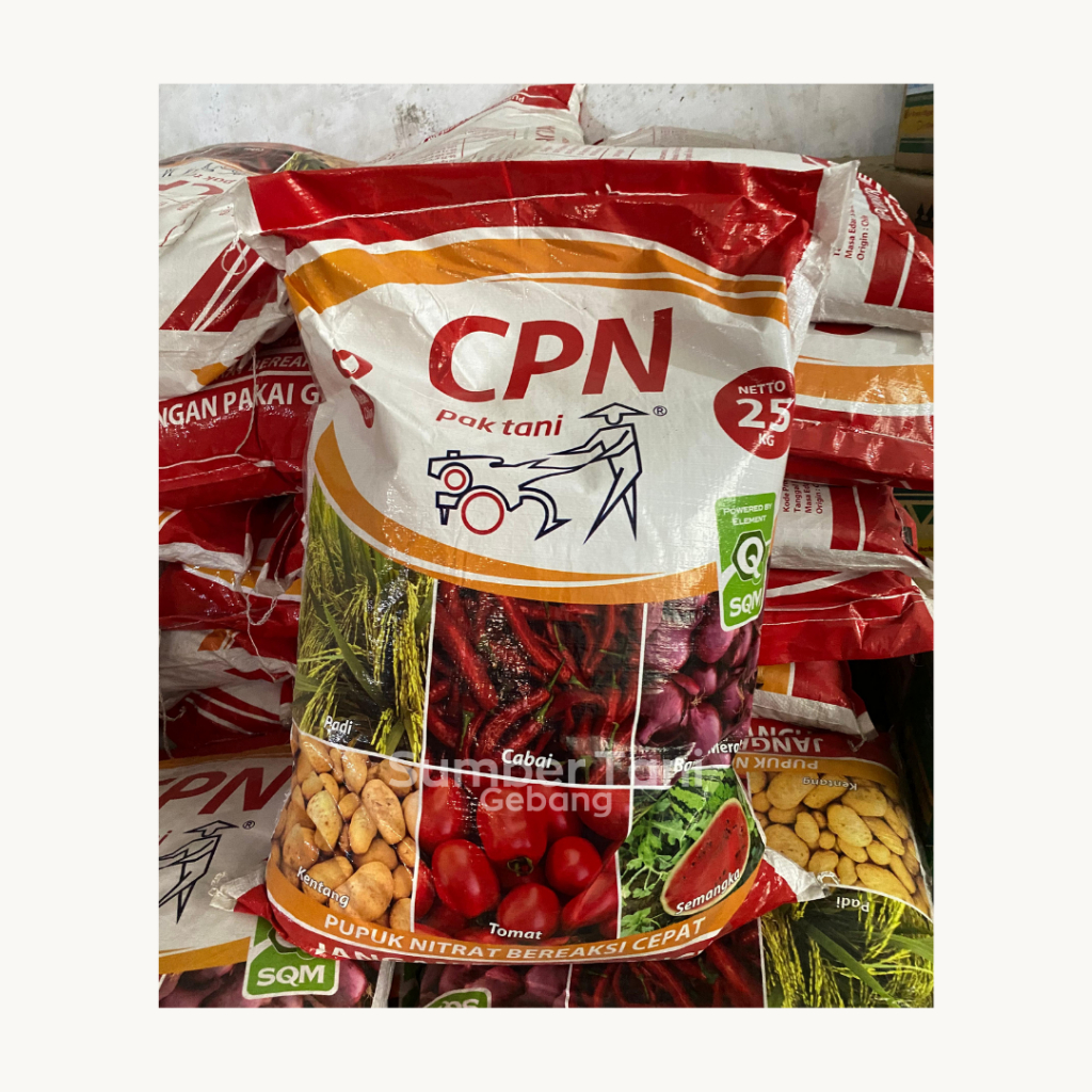 Pupuk CPN 15-0-15 KNO3 Merah Kemasan 25kg