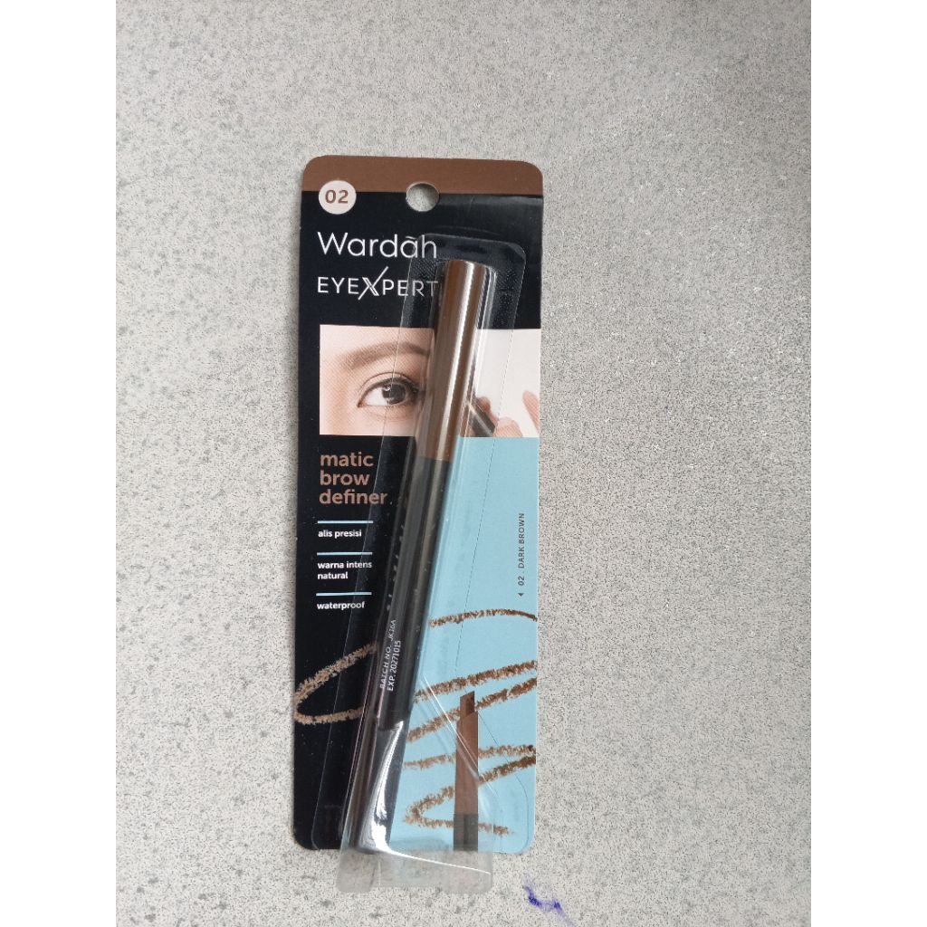 wardah eyexpert pensil alis
