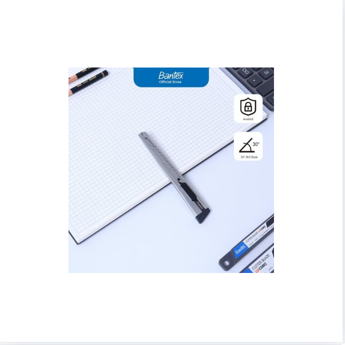 

BANTEX PISAU CUTTER 30 DERAJAT BD5159