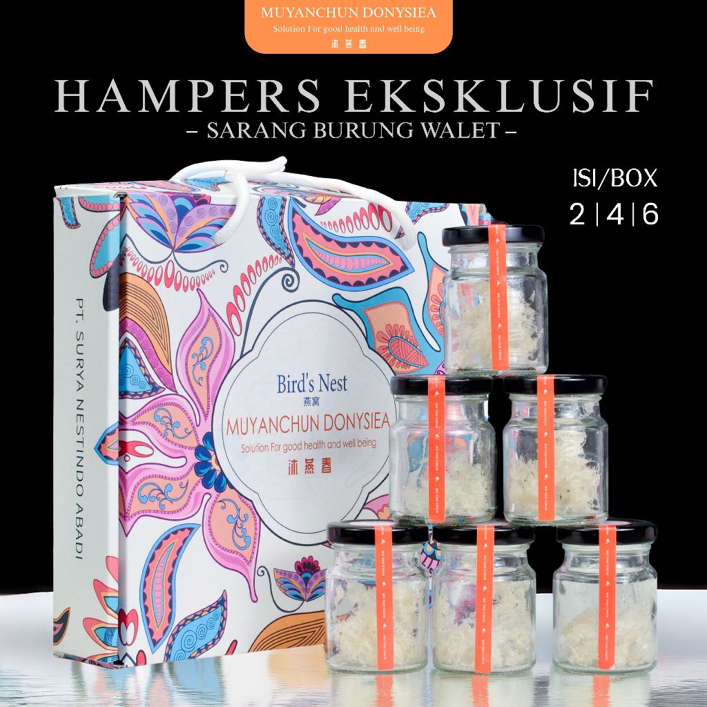 

Paket Hampers Sarang Burung Walet Kering – Siap Masak, Untuk Ibu Hamil, Tanpa Pengawet & Bergizi