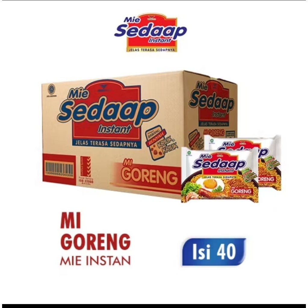 

Mie sedaap goreng 1 dus