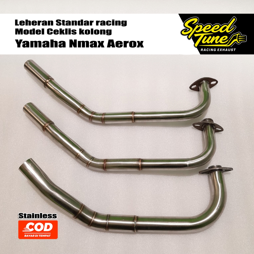 Leheran Aerox Nmax kolong ceklis motif CACING Stainless Standar racing