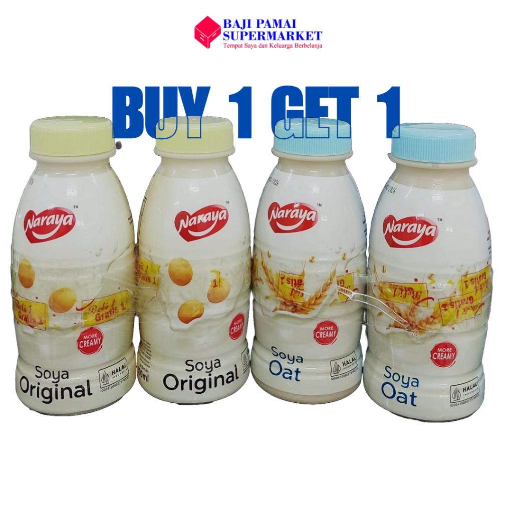 

Buy 1 Get 1 Naraya Soya More Creamy 300ml All Variant