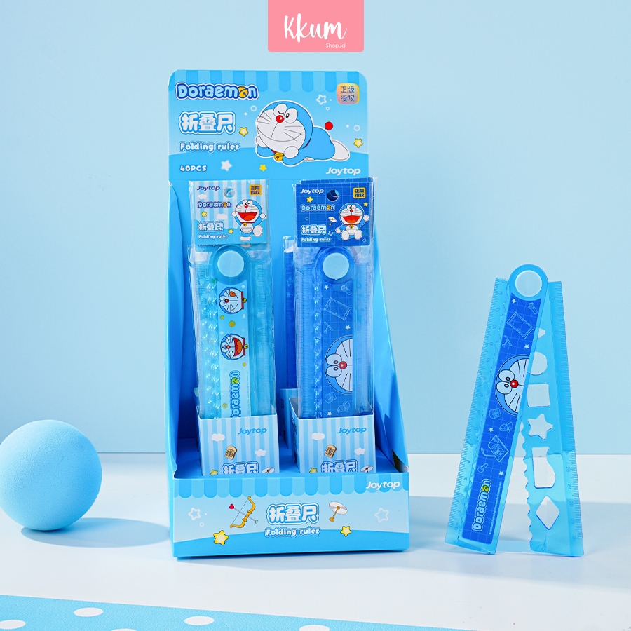 

Ruler Penggaris Lipat 30 cm Motif Doraemon / Penggaris Alat Tulis Anak Sekolah