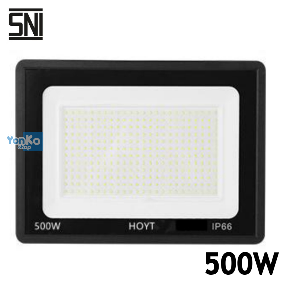 Lampu Sorot LED 500 watt / Lampu Tembak Floodlight 500w 500 w SNI untuk Panggung / Outdoor / Taman