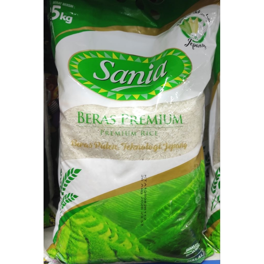 Sania Beras putih premium 5kg / 10kg