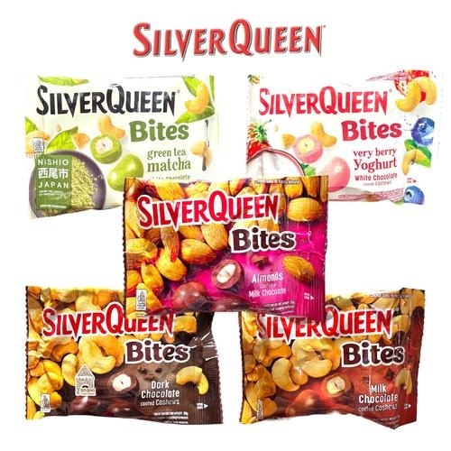 

[oddsolshop] pekanbaru/Silver Queen Bites 30 gr / SilverQueen / Milk Chocolate / Green Tea Matcha