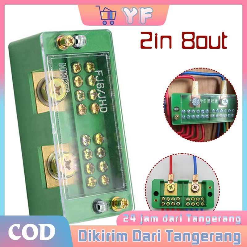 Konektor Kabel Listrik Terminal Block Sambungan Kabel Listrik Blok