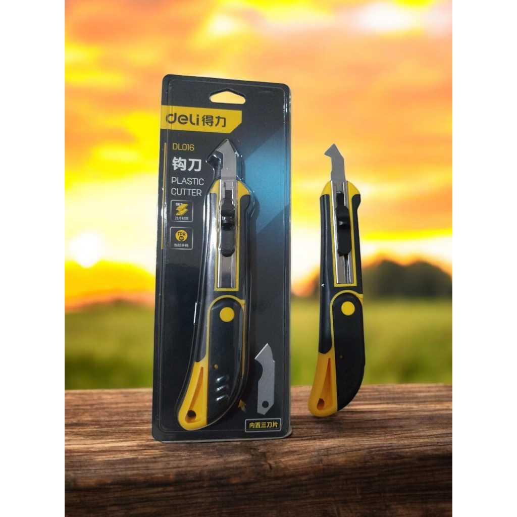 

DELI Plastic Cutter Acrylic SK5 - Deli Pisau Cutter Acrylic EDL016