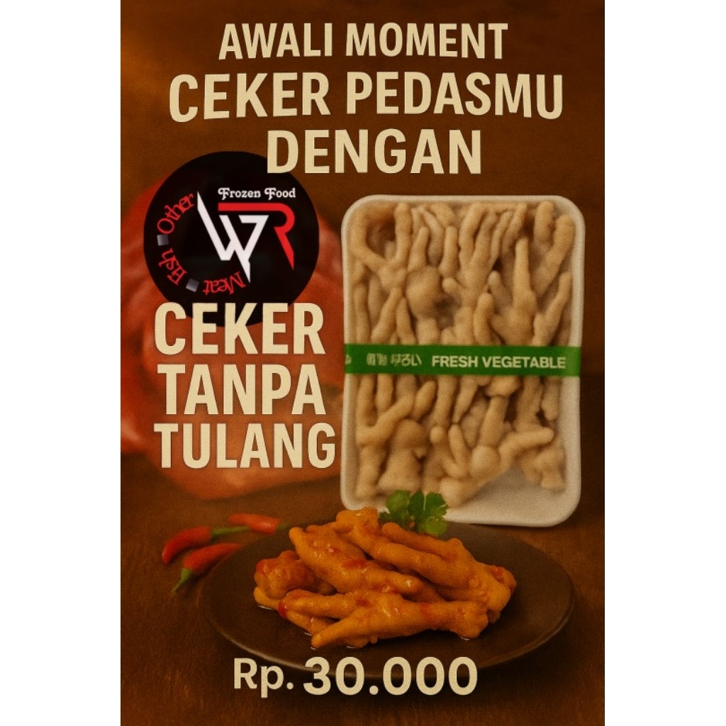 

Ceker Tanpa Tulang By. WR FROZEN FOOD