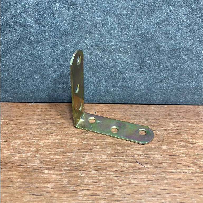 Plat Siku L Besi 6 x 6 cm Tebal 1.4 mm / Siku Rak Verseng