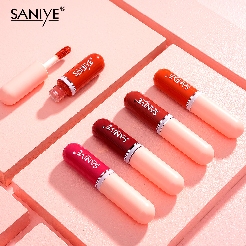 Saniye L1135 Matte Lipstik  Lip Matte Mini Kapsul Original Bpom