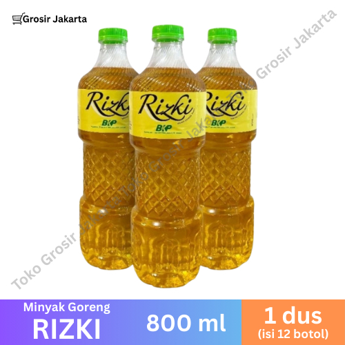 

Rizki Minyak Goreng 800 ml (Dus)