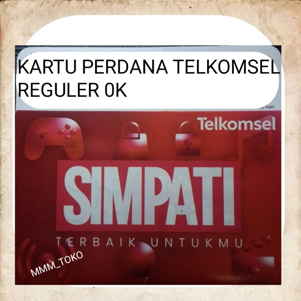 KARTU PERDANA 0K SIMPATI TELKOMSEL wajib inject