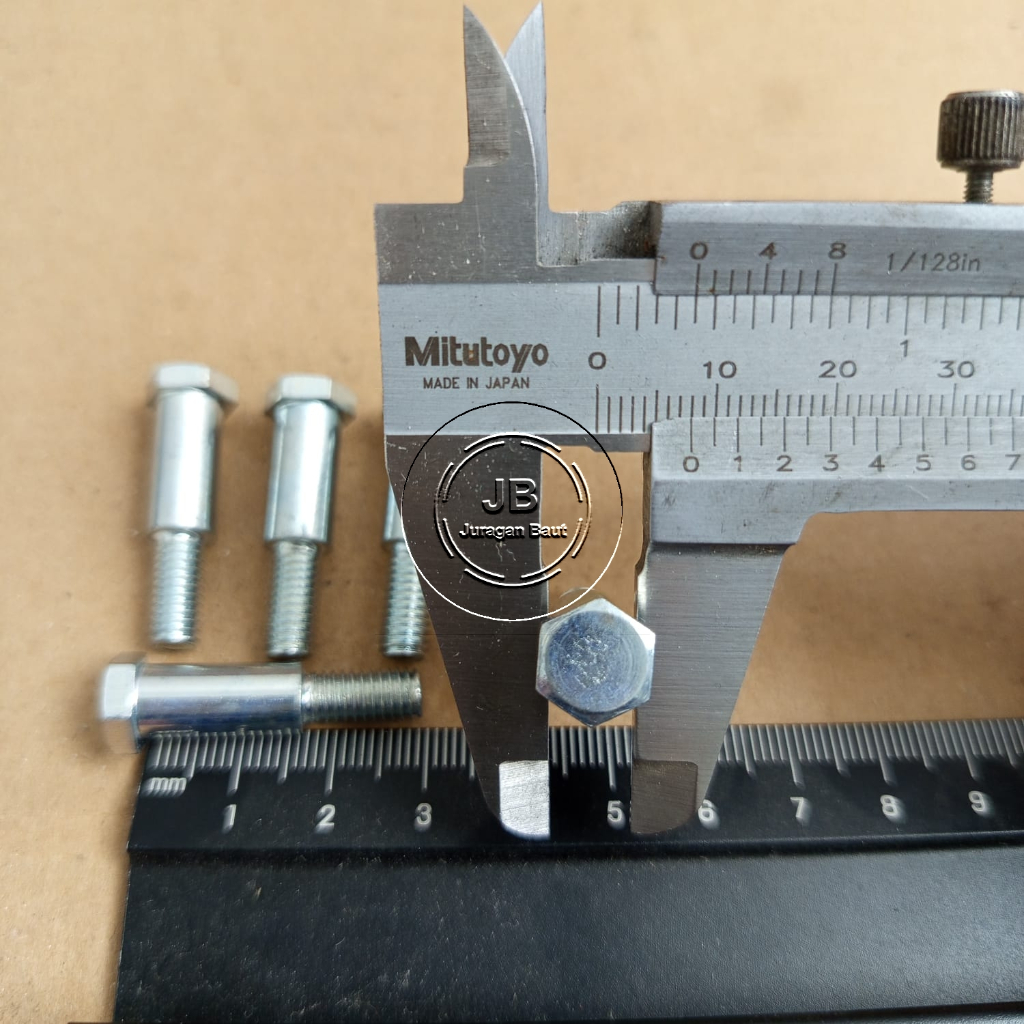 BAUT BAUD HANDEL HANDLE REM MOTOR HONDA SUPRA M6X30 KUNCI 10 M6 X 30 6X30 6 X 30 DIAMETER DRAT 6MM P