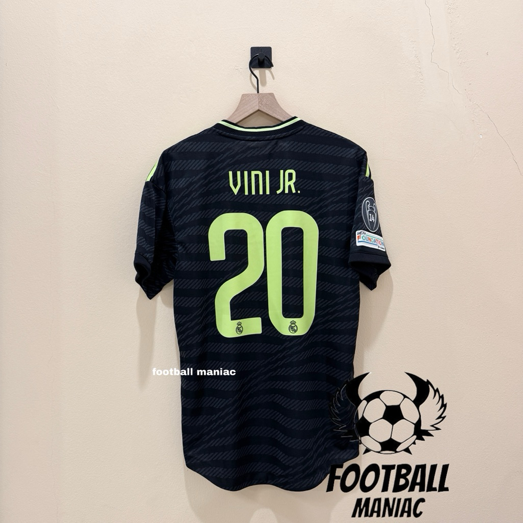 Jersey Original Real Madrid 3rd 2022/2023 Authentic HeatRdy Vini Jr #20