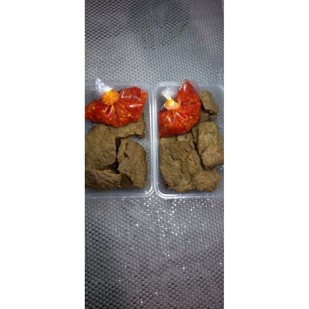 

dendeng gepuk balado pisah sambal 250g