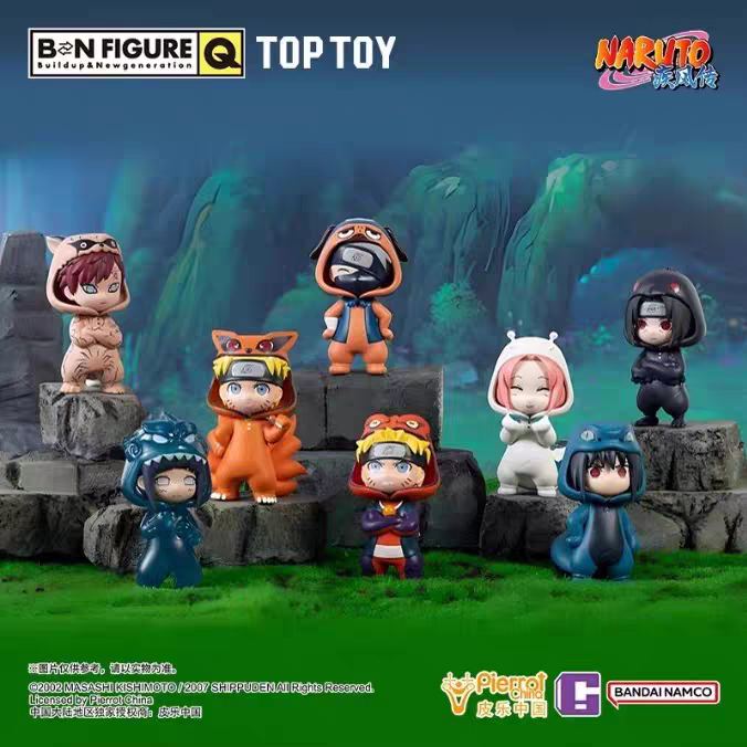 BN Figure Q Naruto Pajamars top toy